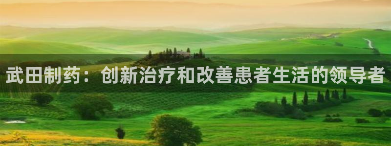 ag九游会老哥：武田制药：创新治疗和改善患者生活的领导者
