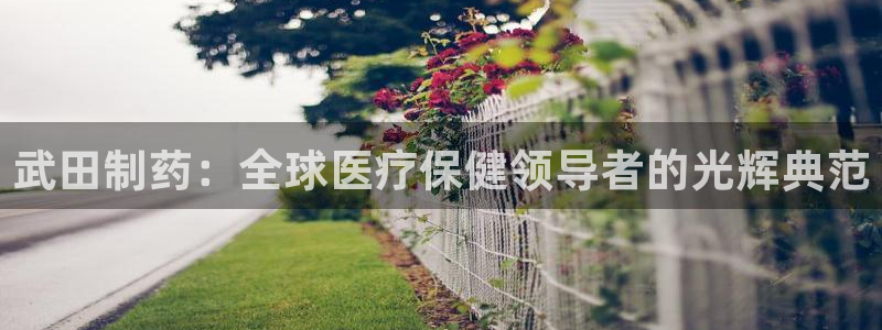 九游会老哥俱乐部官网：武田制药：全球医疗保健领导者的光辉典范
