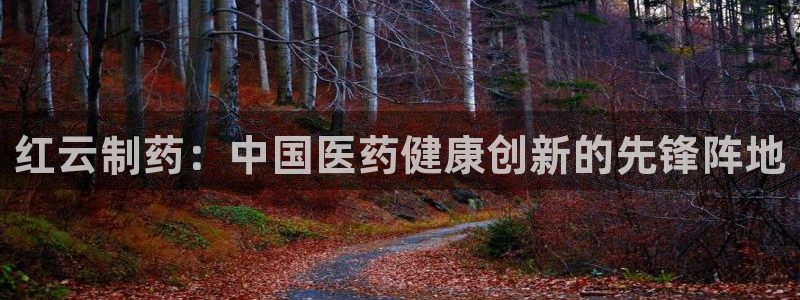 九游老哥俱乐部官网登录不了：红云制药：中国医药健康创新的先锋阵地
