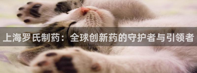 九游会老哥俱乐部：上海罗氏制药：全球创新药的守护者与引领者